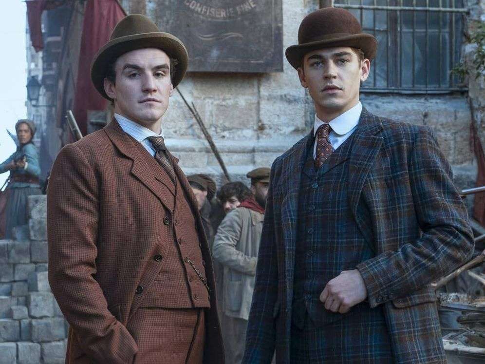 James Moriarty y Sherlock Holmes en la serie El joven Sherlock de Guy Ritchie
