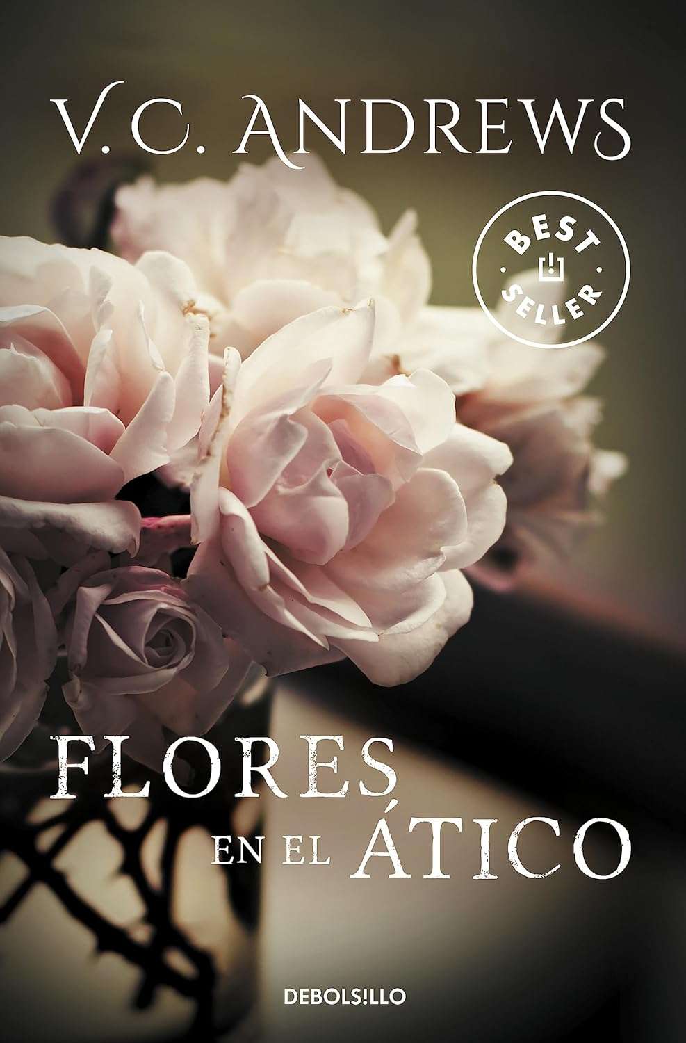 Portada de Flores en el ático, de V.C. Andrews