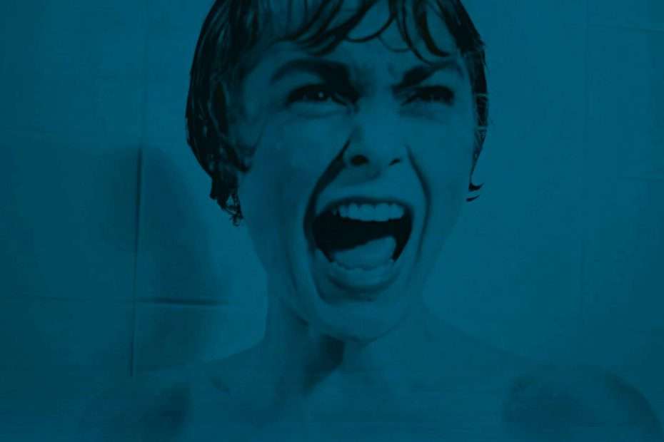 Janet Leigh en Psicosis, de Alfred Hitchcock, basada en la novela de Robert Bloch