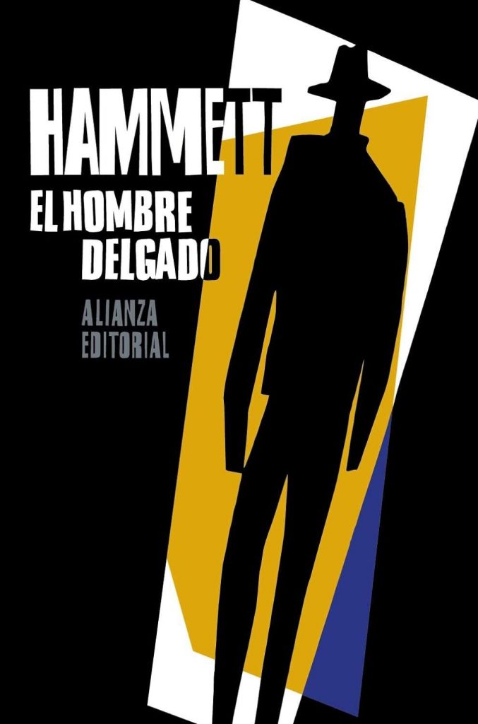 Portada de El hombre delgado Dashiel Hammett