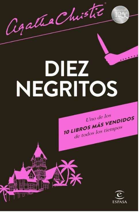 Portada de Diez negritos Agatha Christie