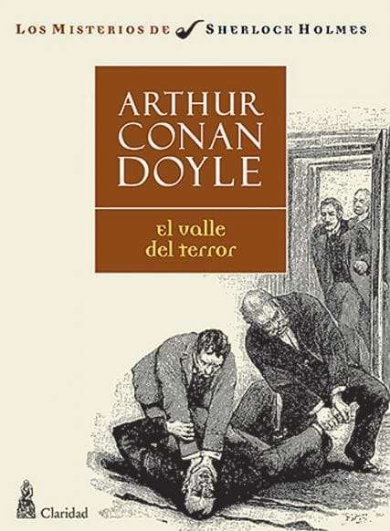 Portada de El valle del terror, Arthur Conan Doyle, Sherlock Holmes