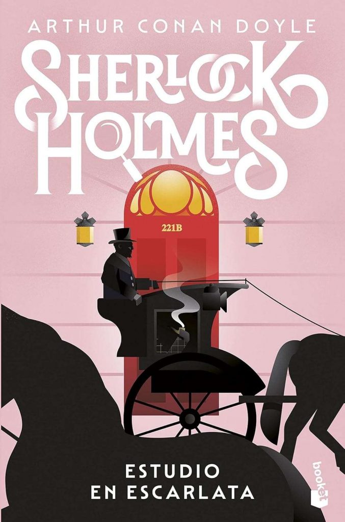 Portada de Estudio en escarlata Sherlock Holmes