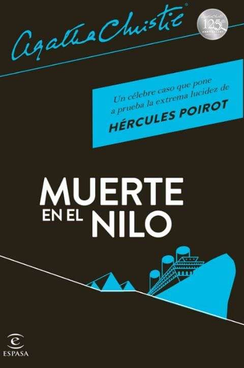Portada de Muerte en el Nilo, Agatha Christie