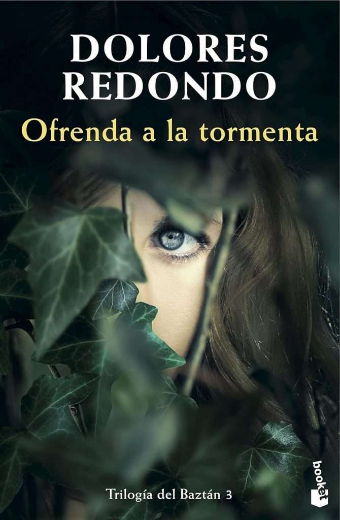 Portada de Ofrenda a la tormenta, Dolores Redondo, Trilogía del Baztán