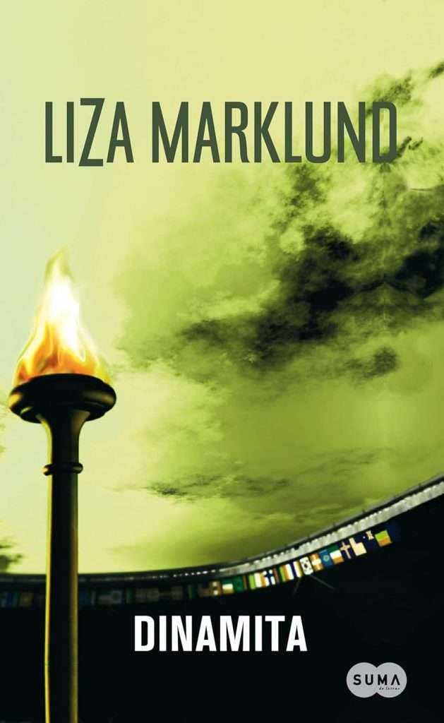 Portada de Dinamita, Liza Marklund, saga protagonizada por Annika Bengtzon