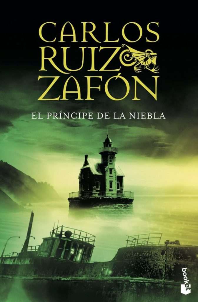 Portada de El príncipe de la niebla, de Carlos Ruiz Zafón Thriller juvenil
