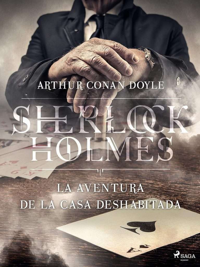 Portada de La aventura de la casa deshabitada, de Arthur Conan Doyle. Sherlock Holmes