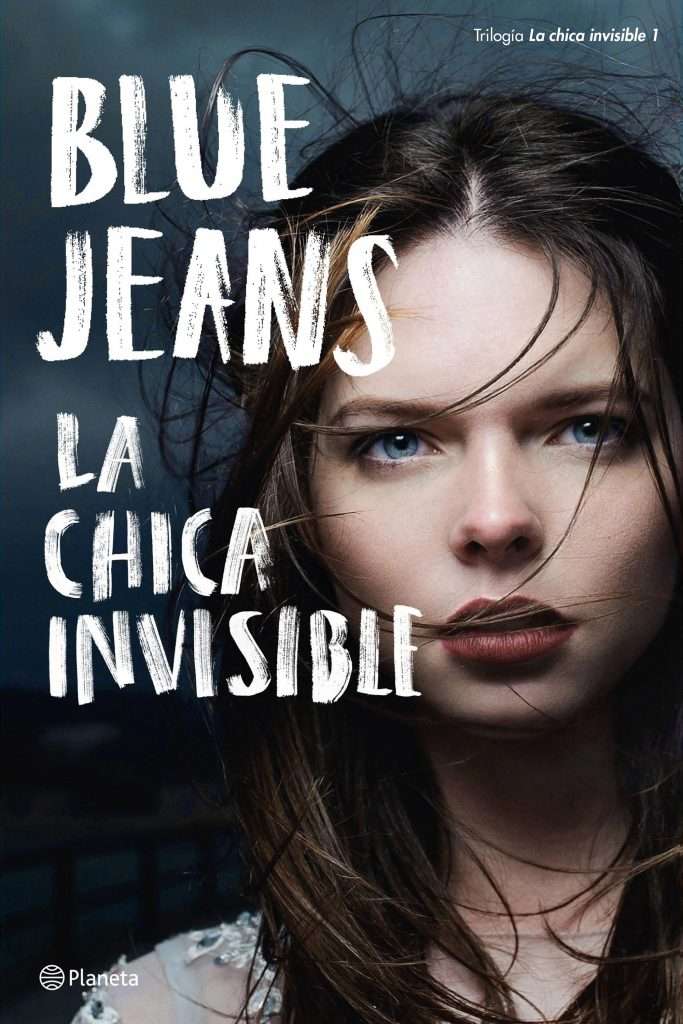 Portada de La chica invisible, Blue Jeans, novela juvenil