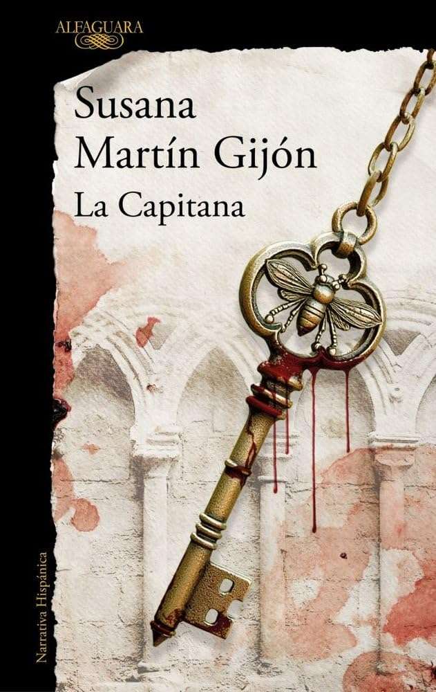 Portada de La capitana, Susana Martín Gijón. Novela negra histórica