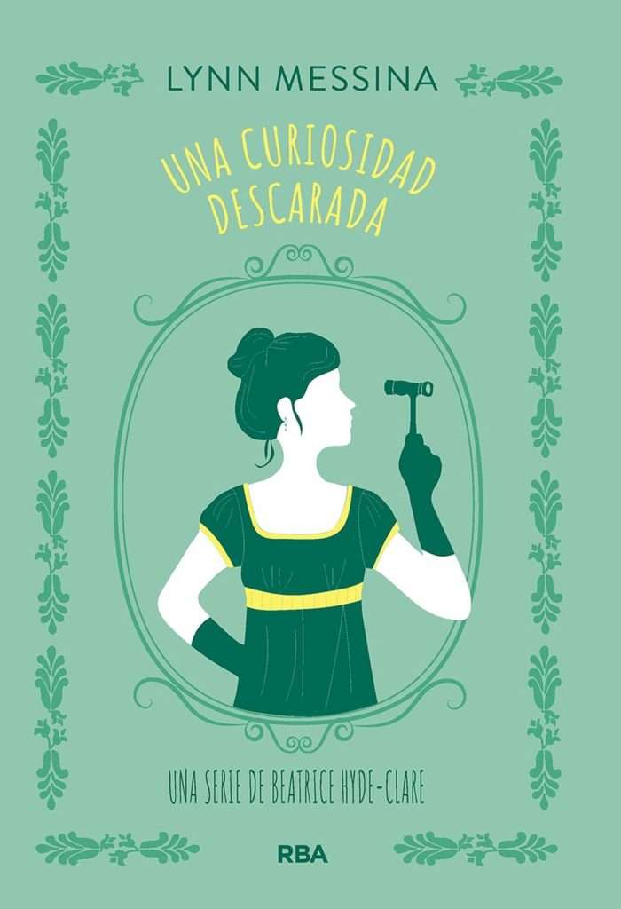 Portada de Una curiosidad descarada, Lynn Messina. Cozy crime