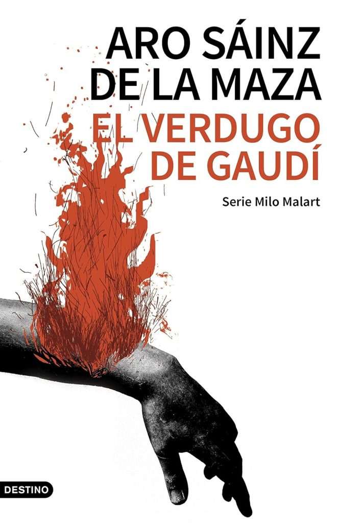 Portada de El verdugo de Gaudí, Aro Sáinz de la Maza. Novela negra