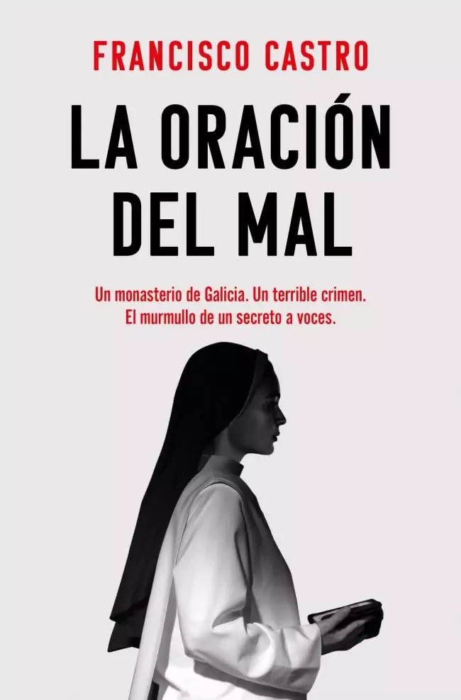 Portada de La oración del mal, Francisco Castro. Thriller