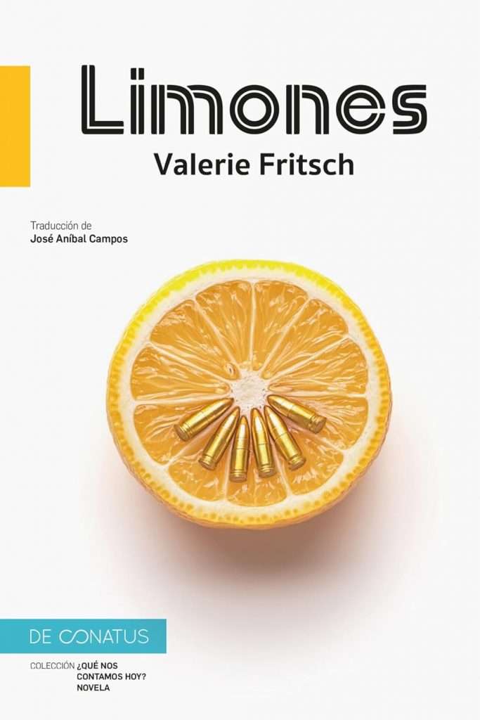 Portada de Limones, Valerie Fritsch. Novela negra