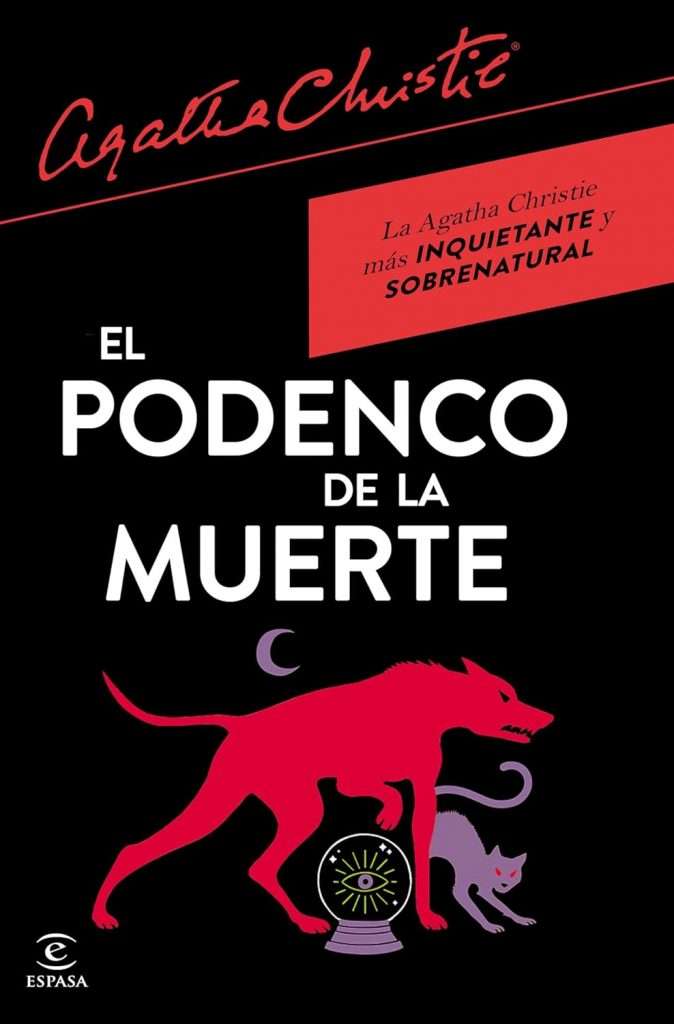 Portada de El podenco de la muerte, Agatha Christie. Relatos sobrenaturales