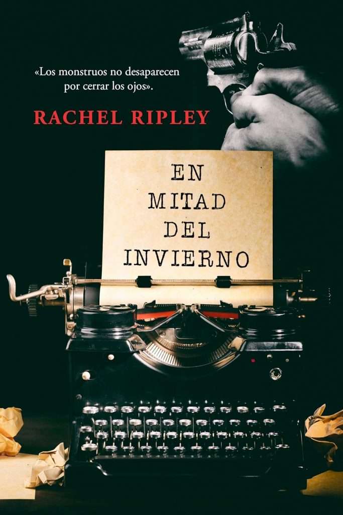 Portada de En mitad del invierno, Rachel Ripley. Cozy crime oscuro