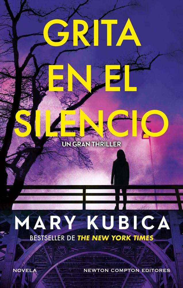 Portada de Grita en el silencio, Mary Kubica. Thriller