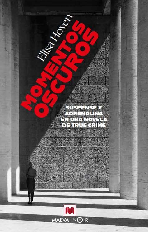 Portada de Momentos oscuros, Elisa Hoven. 