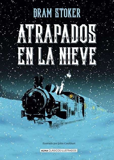 Portada de Atrapados en la nieve, Bram Stoker