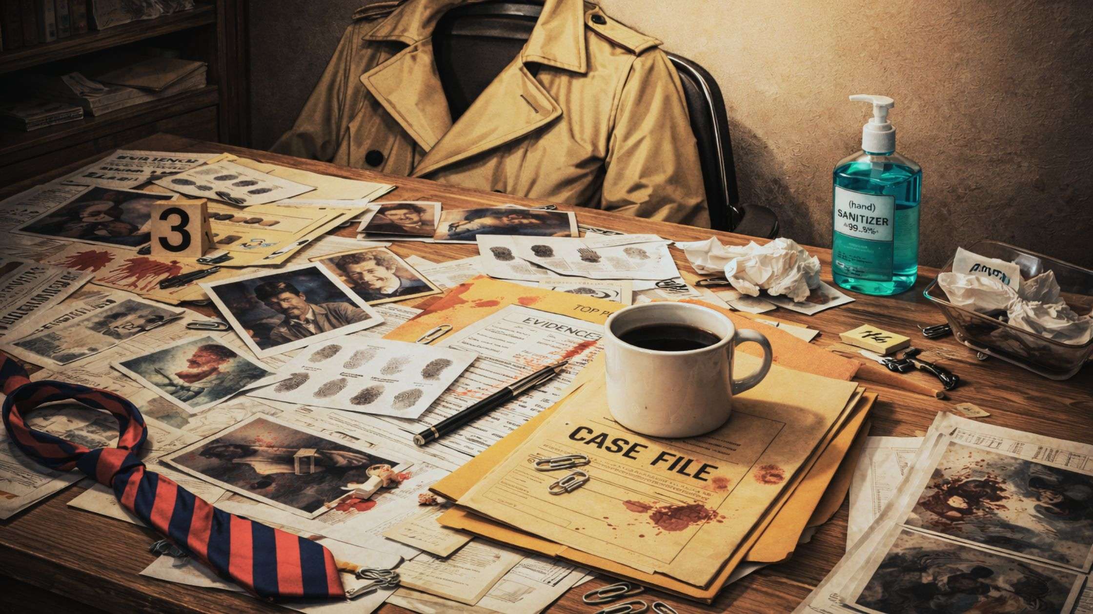 Detectives poco ortodoxos: caos y genialidad