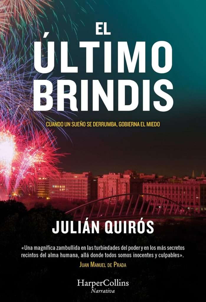 Portada de El último brindis, Julián Quirós