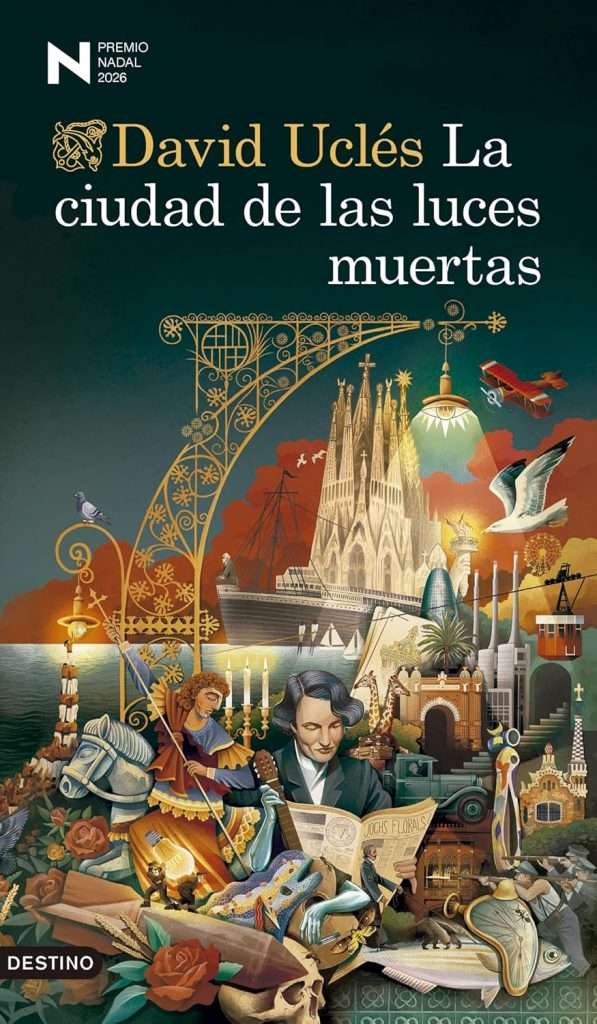 Portada de La ciudad de las luces muertas, David Uclés. Premio Nadal 2026
