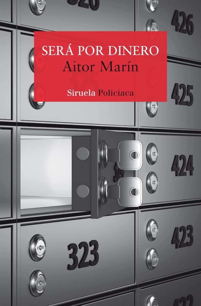 Portada de Será por dinero, Aitor Marín