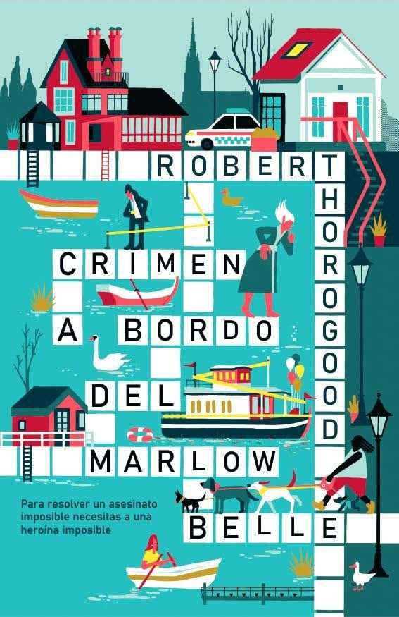 Portada de Crimen a bordo del Marlow Belle, Robert Thorogood