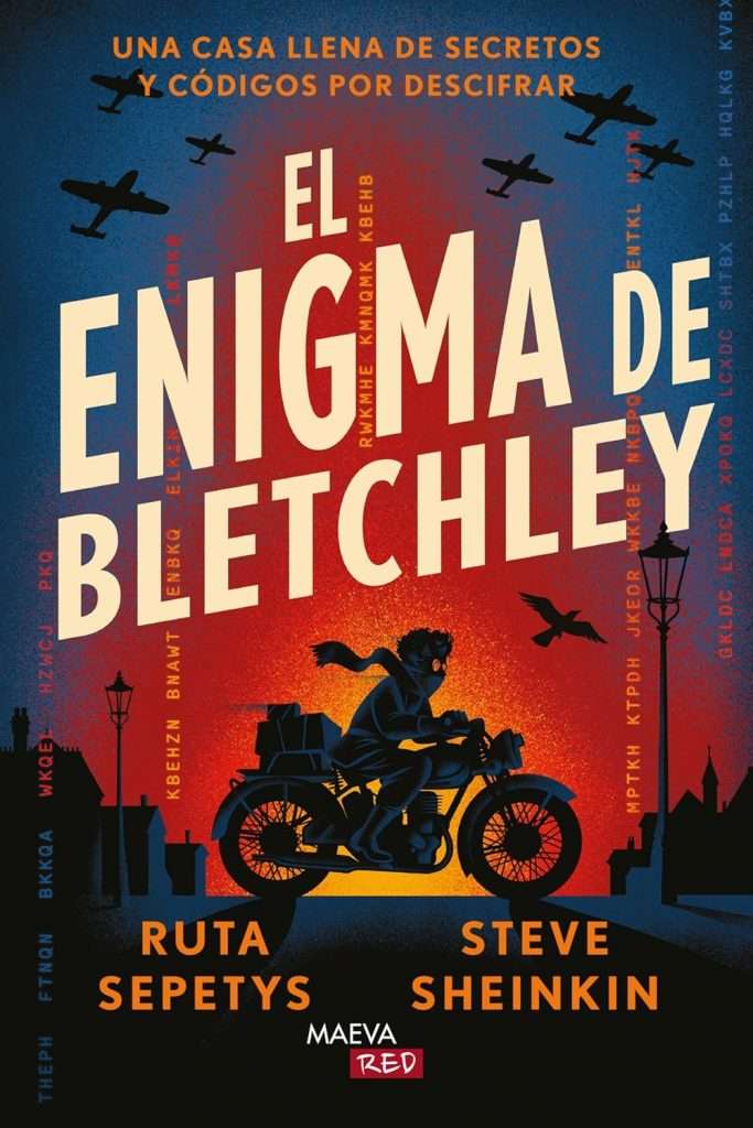 Portada de El enigma de Bletchley, Ruta Sepetys, Steve Sheinkin
