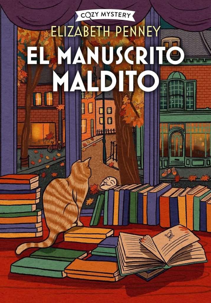 Portada de El manuscrito maldito, Elizabeth Penney
