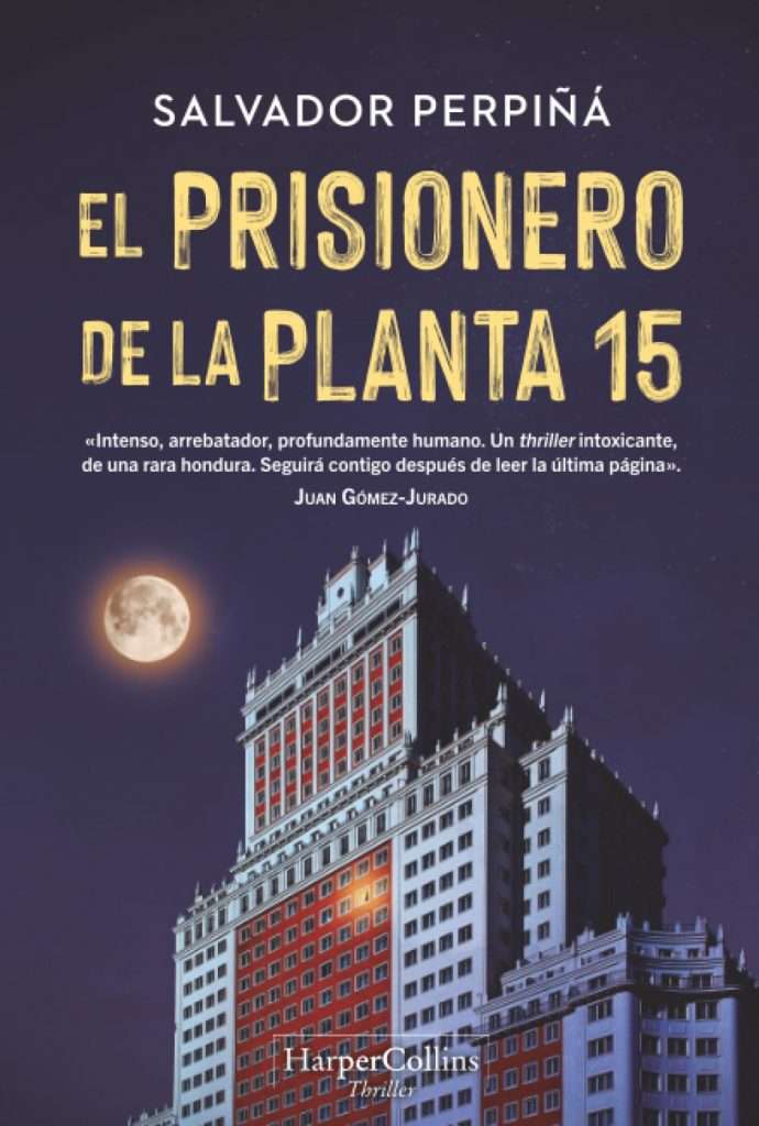 Portada de El prisionero de la planta 15, Salvador Perpiñá
