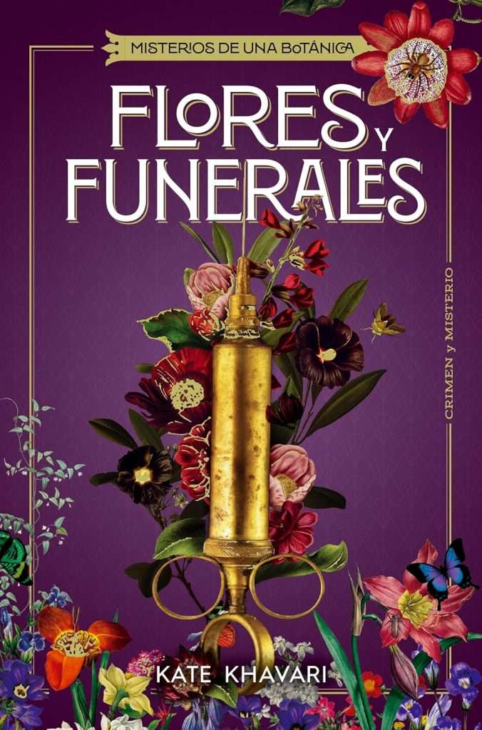 Portada de Flores y funerales, Kate Khavari