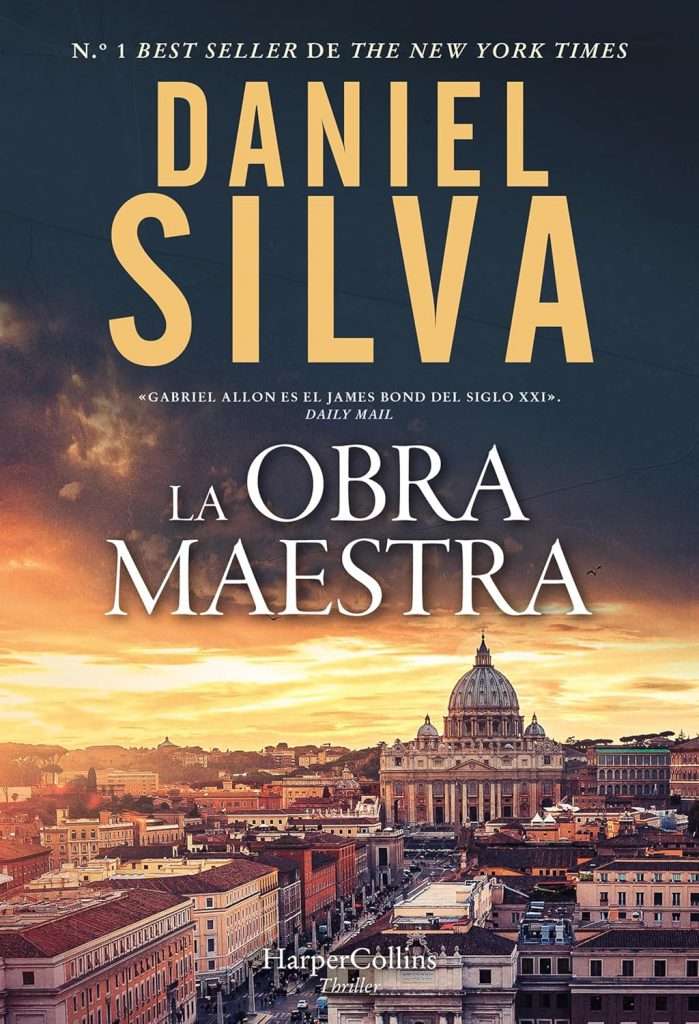 Portada de La obra maestra, Daniel Silva