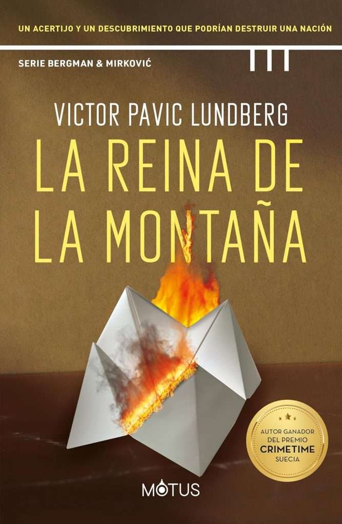 Portada de La reina de la montaña, Victor Pavic Lundberg