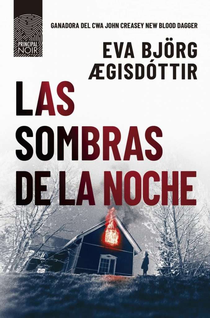 Portada de Las sombras de la noche, Eva Björg Ægisdóttir 