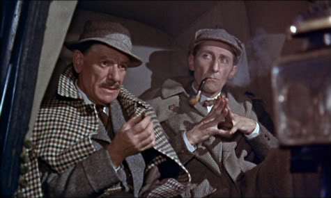 Sherlock Holmes el sabueso de los Baskerville Peter Cushing