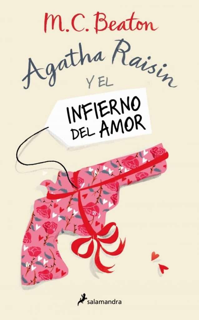 Portada de Agatha Raisin y el infierno del amor, M. C. Beaton