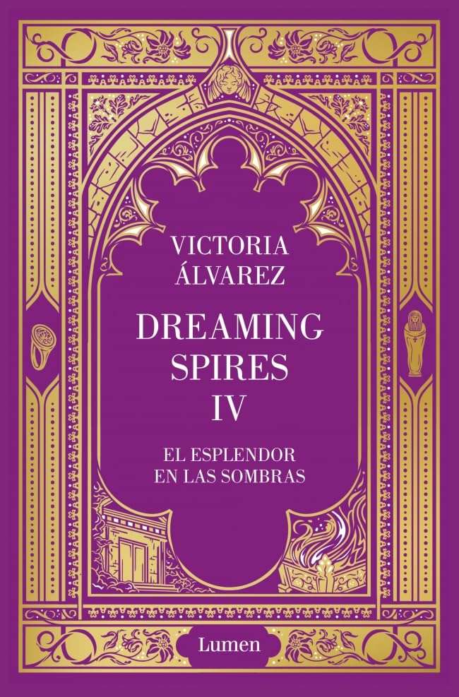 Portada de El esplendor en las sombras, Victoria Álvarez