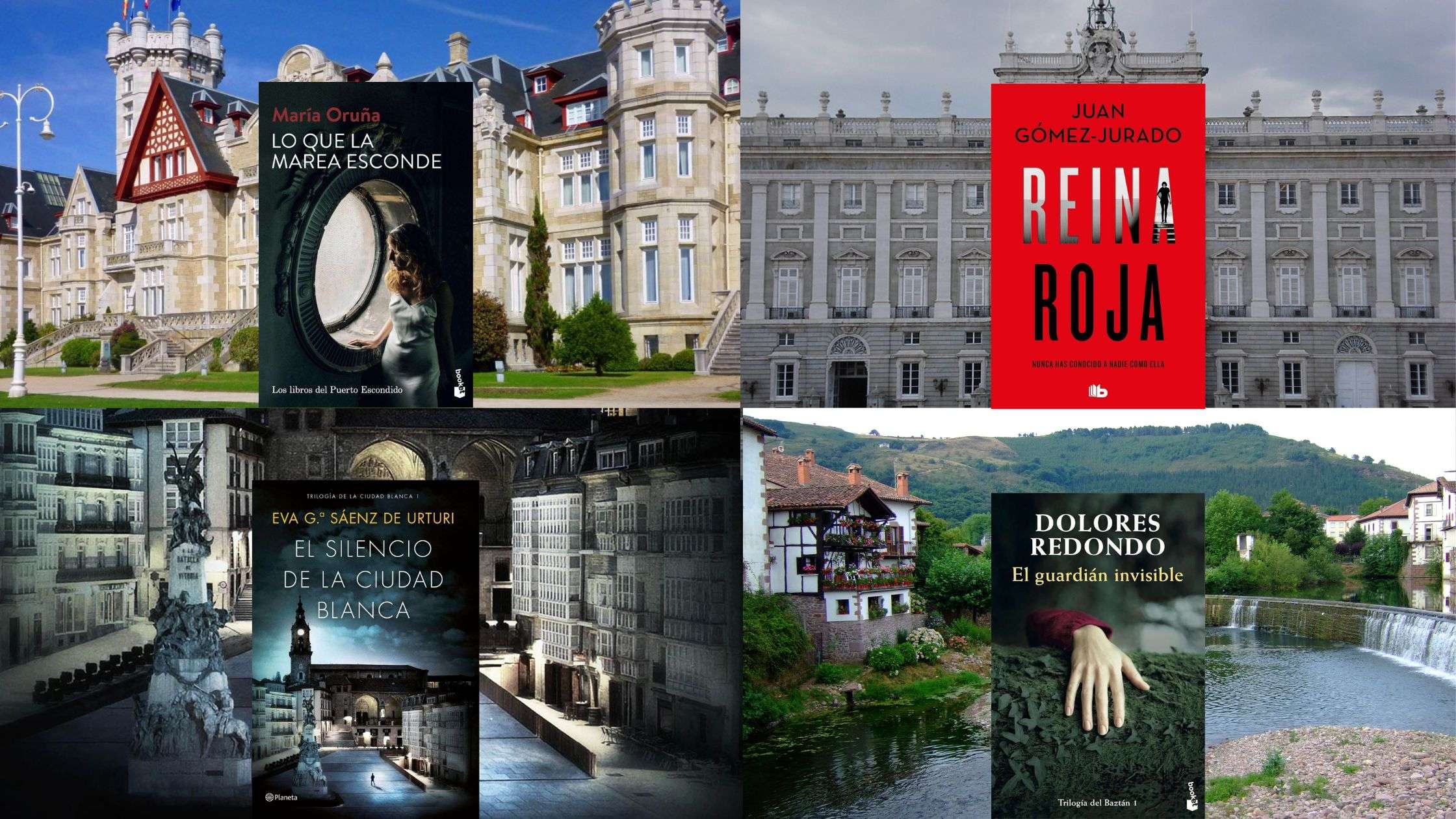 Rutas literarias por la novela negra española: Santander, Madrid, Vitoria-Gasteiz y Elizondo