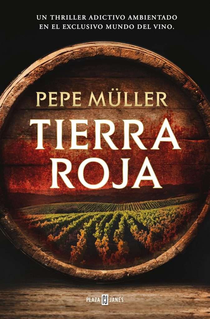 Portada de Tierra roja, Pepe Müller