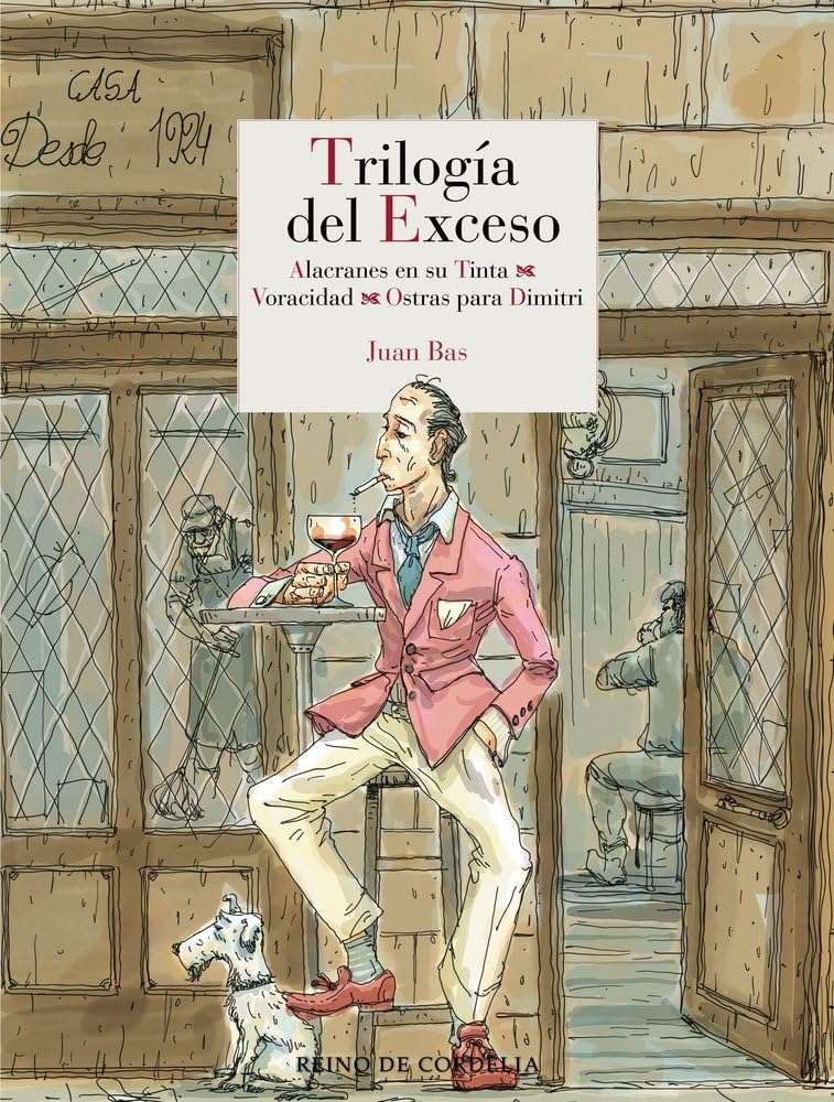 Portada de Trilogía del exceso, Juan Bas
