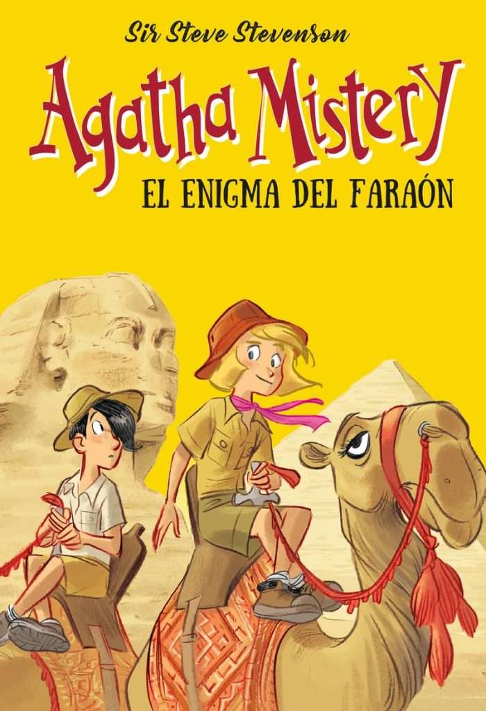 Portada de Agatha Mistery: El enigma del faraón, Sir Steve Stevenson