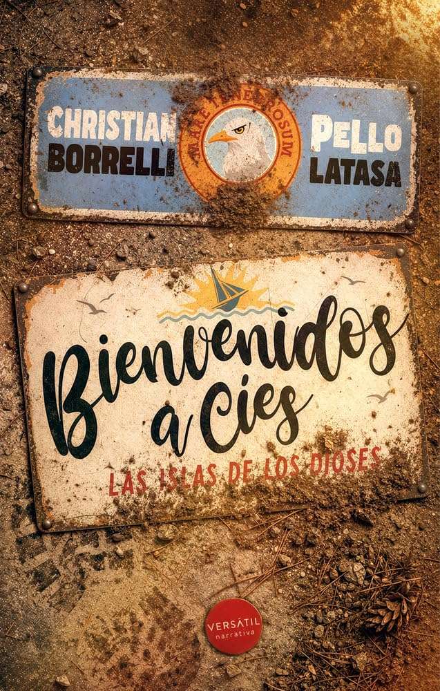 Portada de Bienvenidos a Cíes, Christian Borrelli
