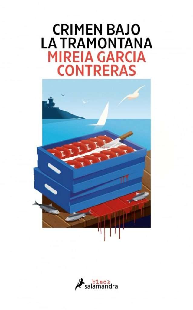 Portada de Crimen bajo la tramontana, Mireia García Contreras