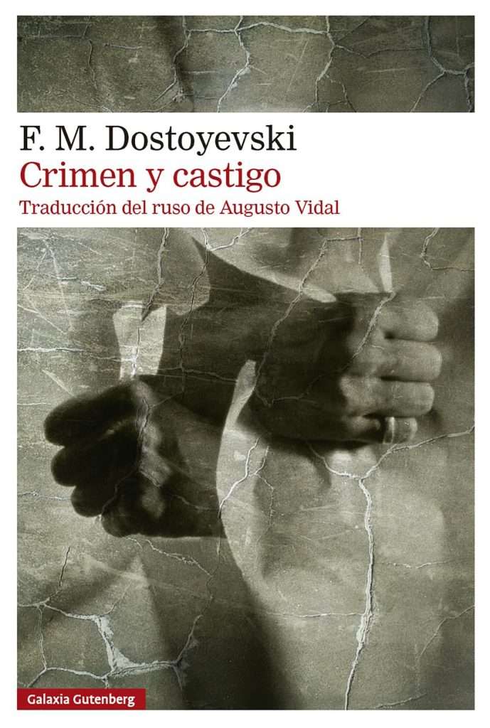 Portada de Crimen y castigo, F. M. Dostoyevski