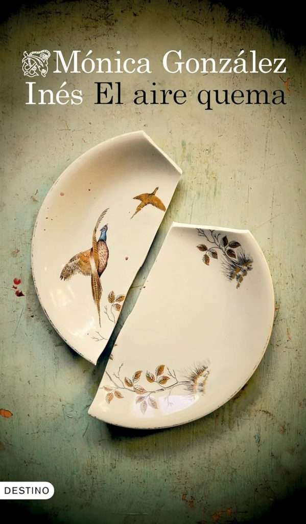 Portada de El Aire Quema, Mónica González Inés