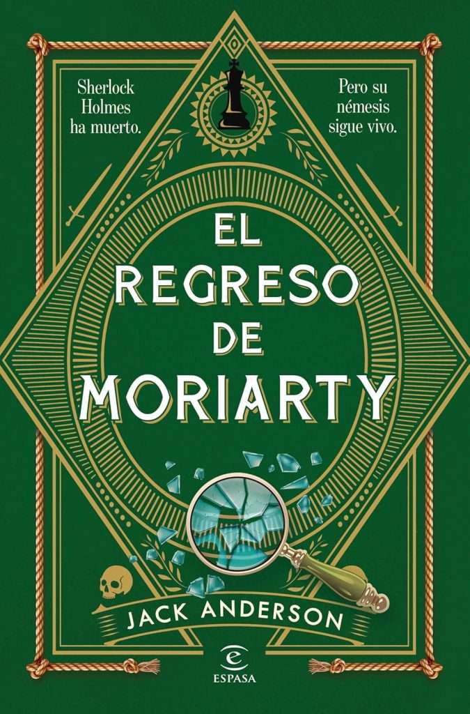 Portada de El regreso de Moriarty, Jack Anderson