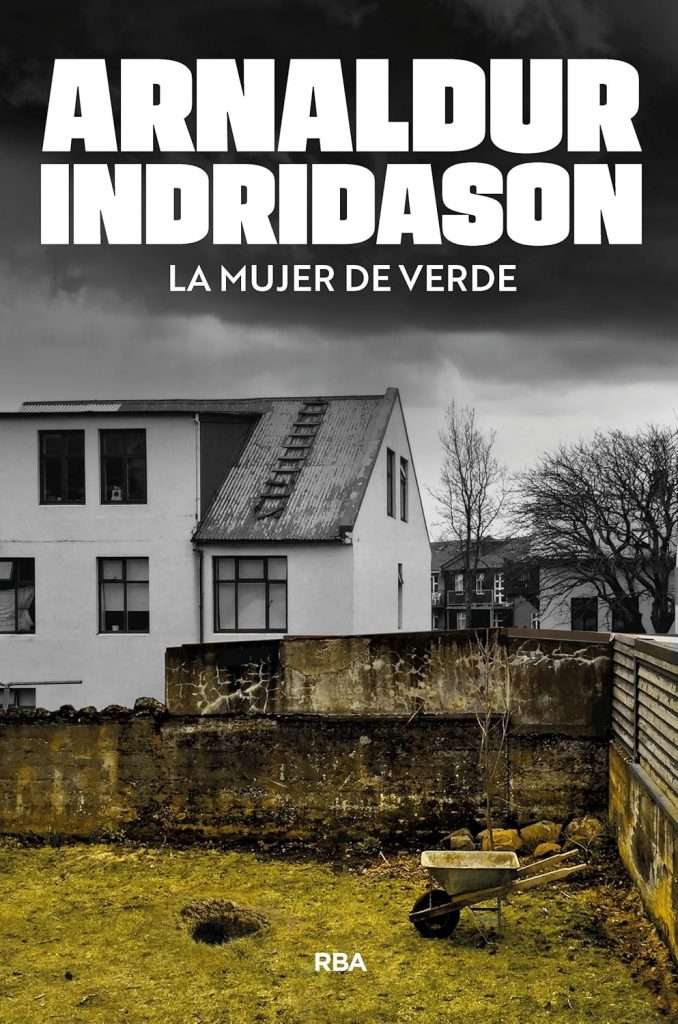 Portada de La mujer de verde, Arnaldur Indridason