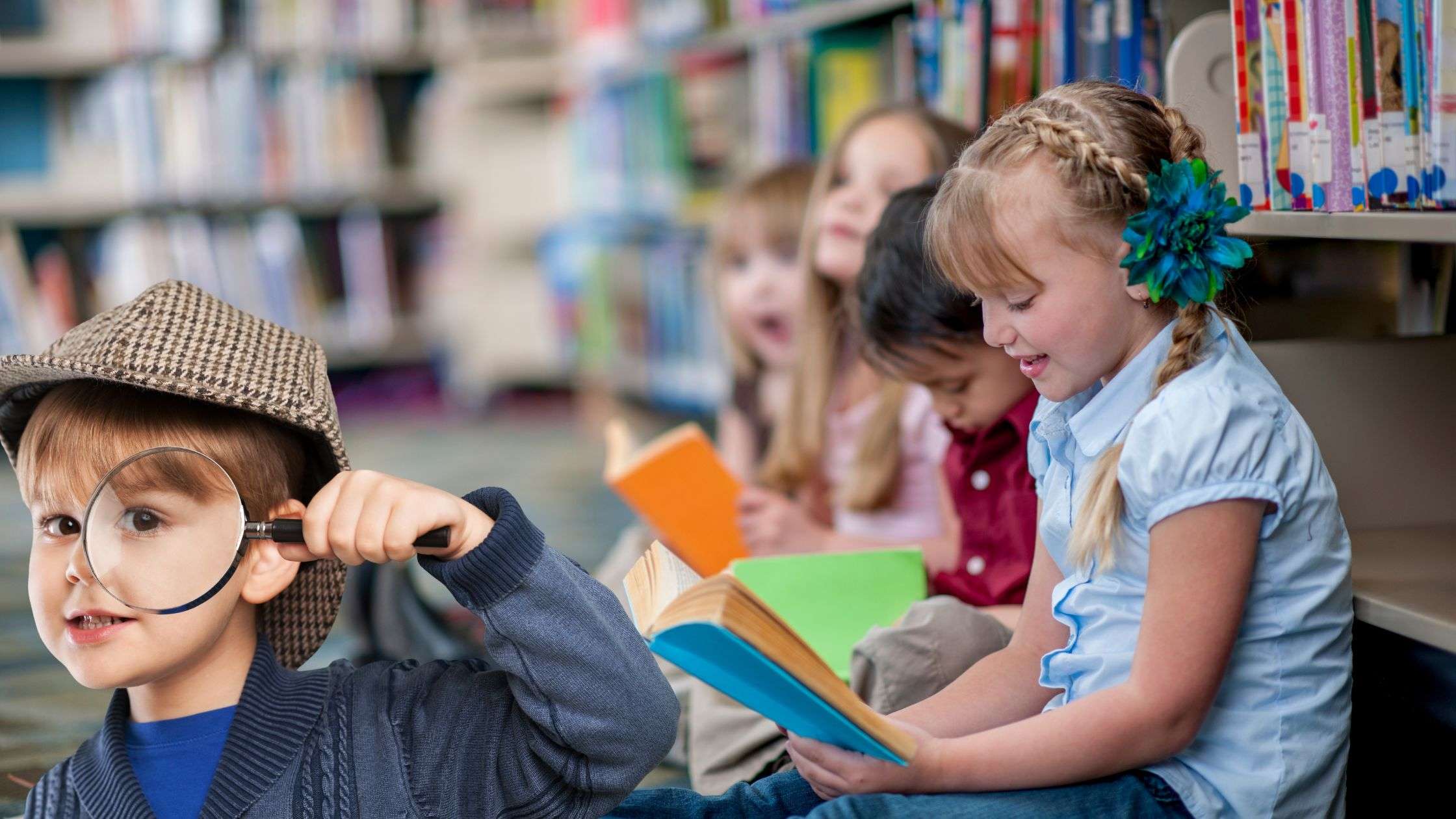 Libros de detectives para niños de 5 a 12 años