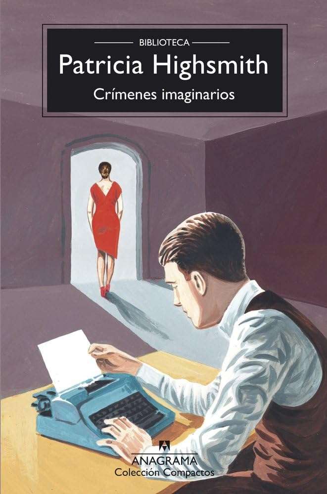 Portada de Crímenes imaginarios, Patricia Highsmith